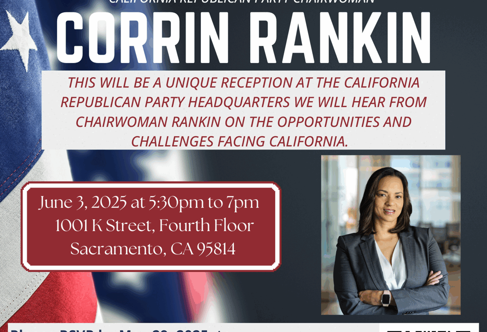 Reception Featuring CAGOP Chairwoman Rankin