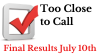Current Primary Election Results - Close
